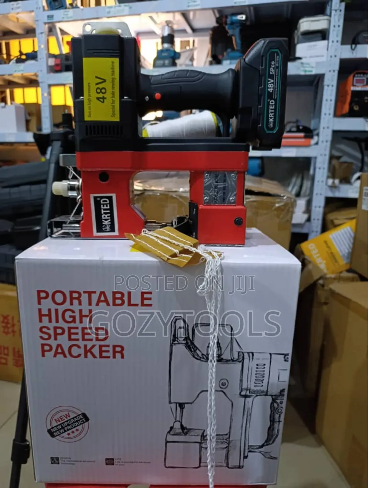 Cordless Bag Closer Machine