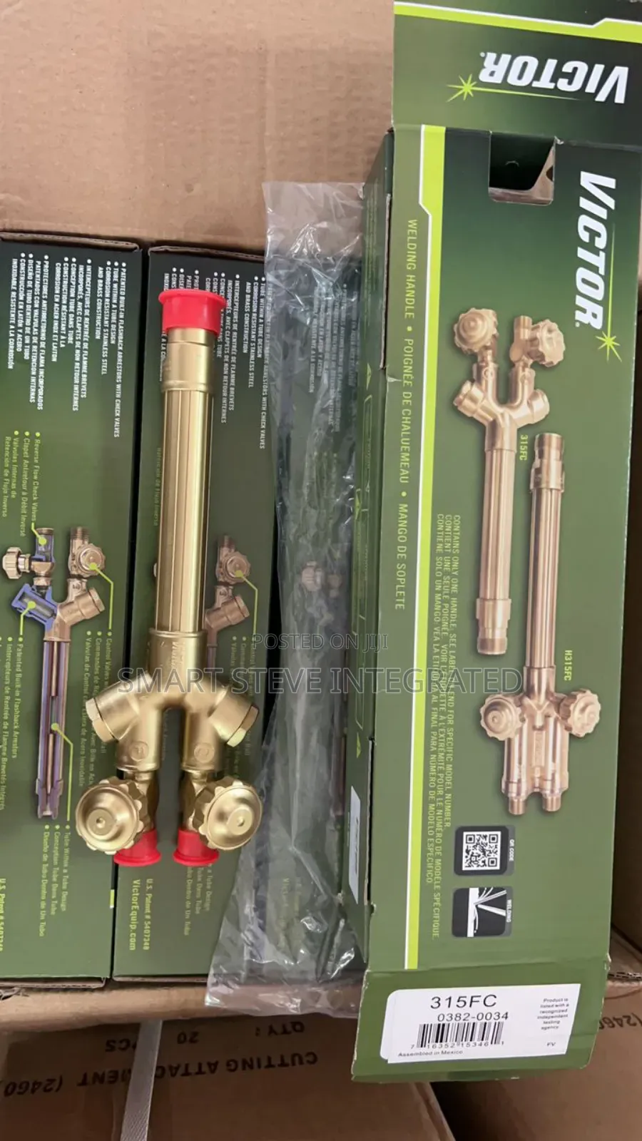 Victor 315fc+ Heavy Duty Welding Torch Handle.