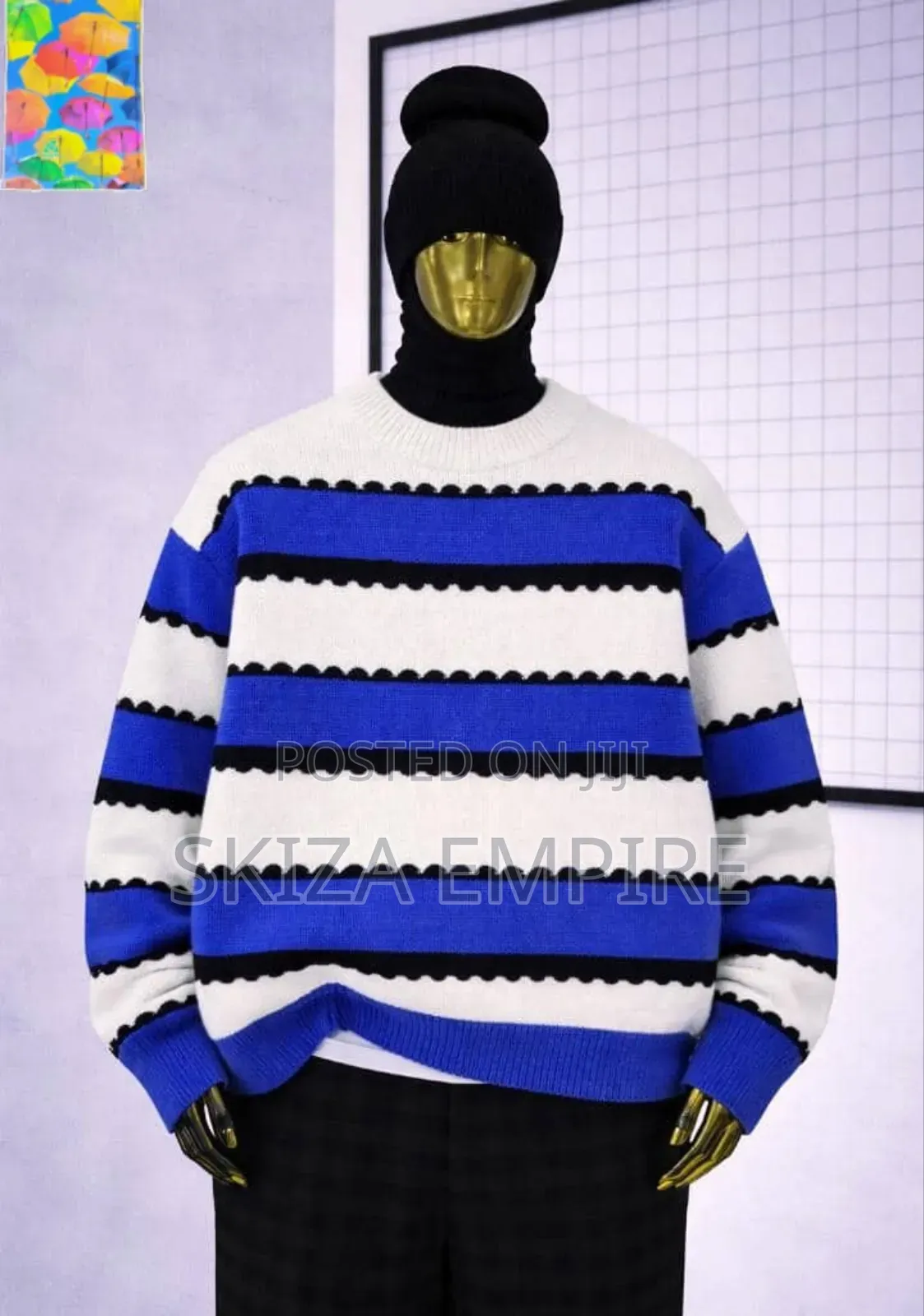 Bold Stripe Pullover