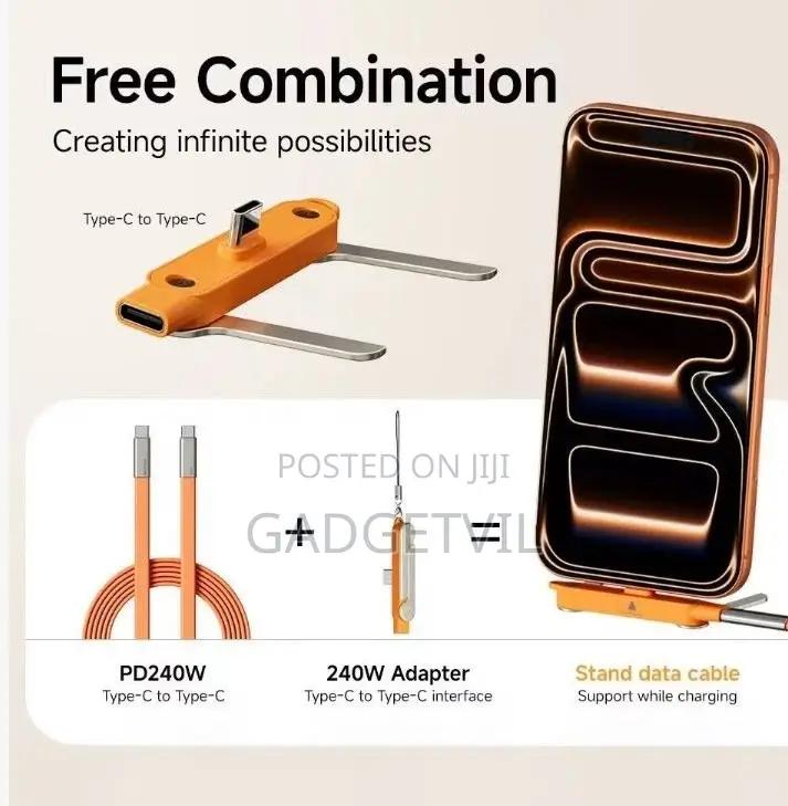 240w Type C Foldable Adapter