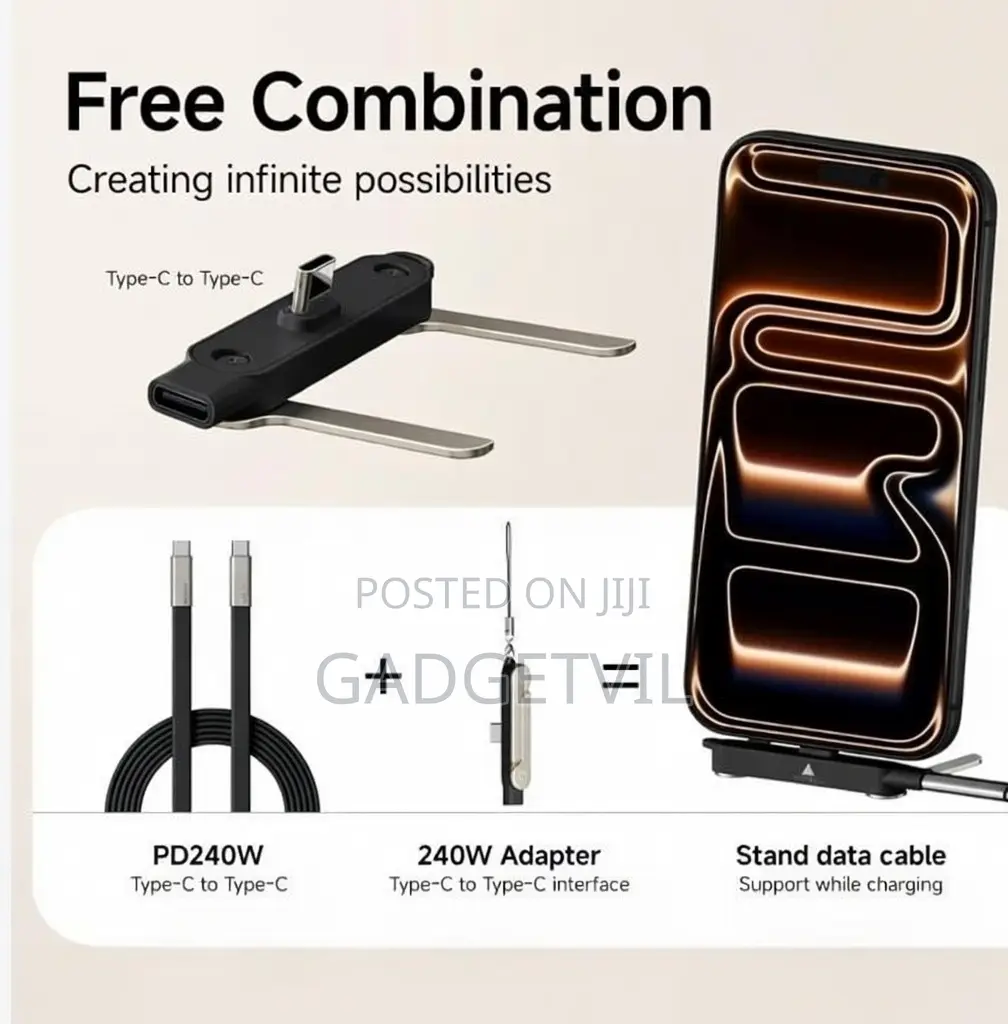 240w Type C Foldable Adapter