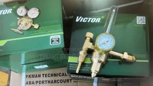Victor Brand Single-Stage Pressure Regulator and Flowmeter