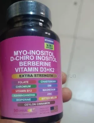 Myo Inositol D-Chiro Inositol, Berberine Vitamin D3 