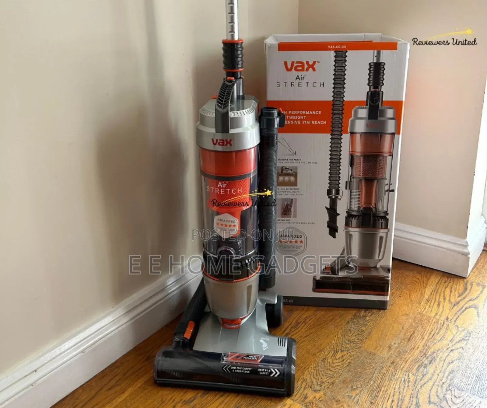 Vax Air Stretch Upright Vacuum Cleaner.