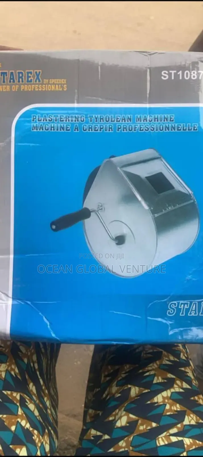 Hand Plastering Trolean Machine