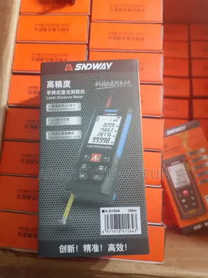 Rechargeable 100m Sndway Laser Tape