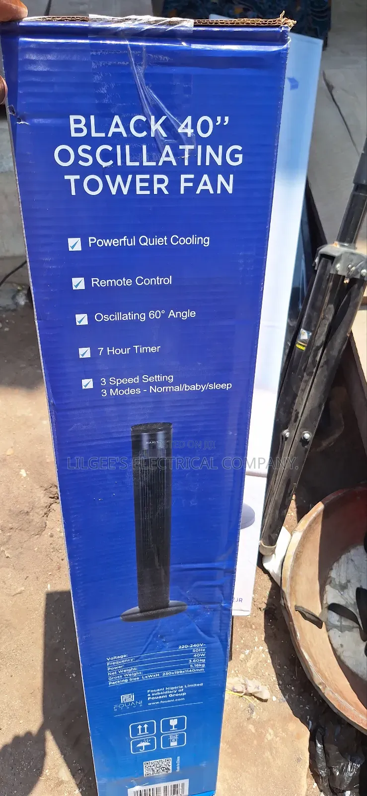 Maxi Smart Oscillating Tower Fan