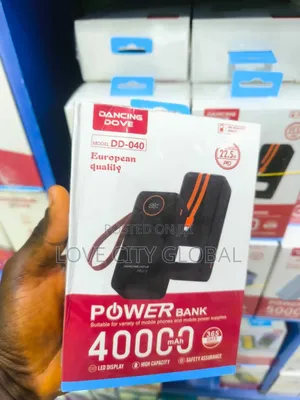 40000mah Powerbank With Touchlight Superior 22.5w Fast Charging Laptop