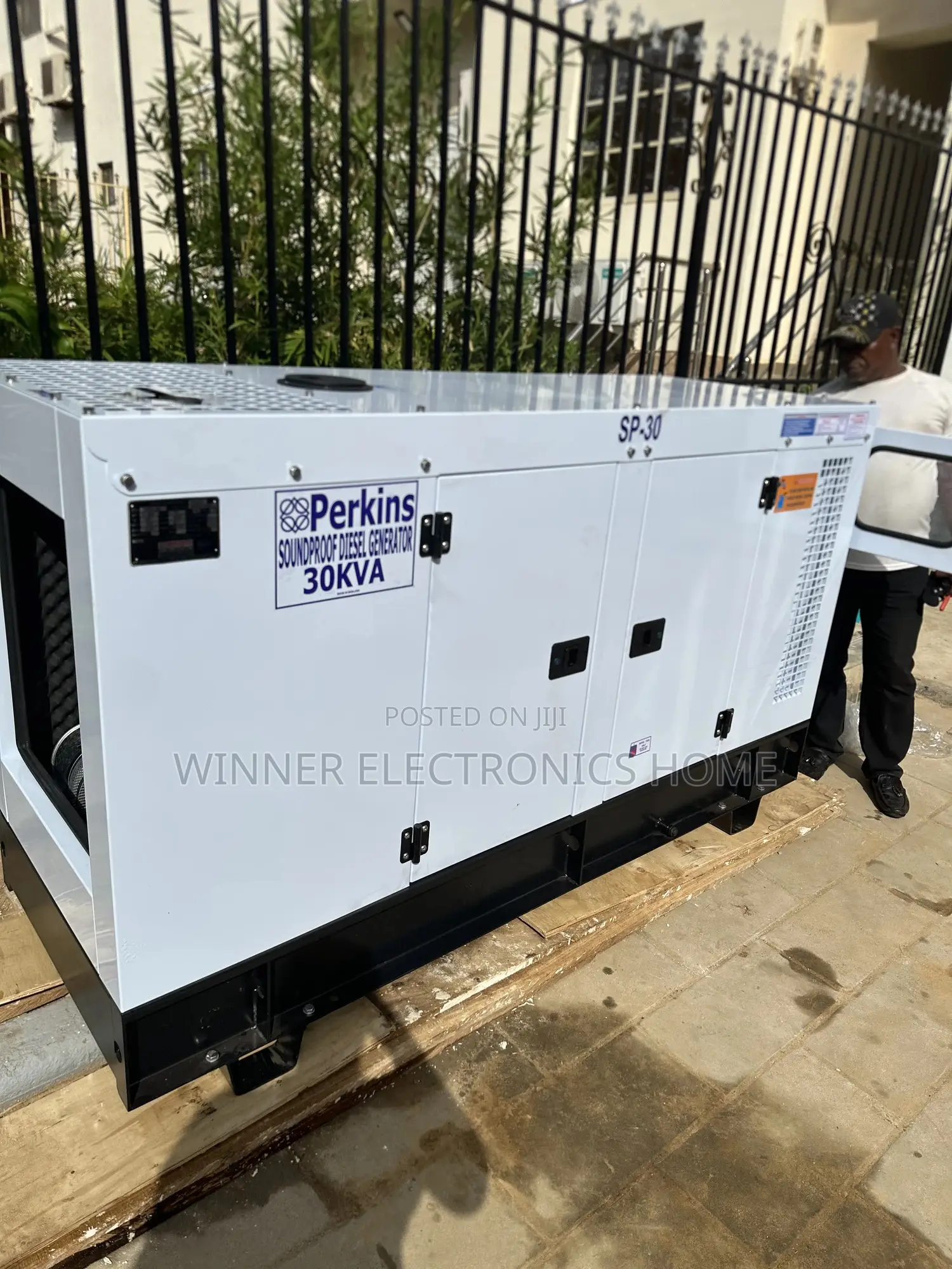Perkins 30kva Brand New Soundproof Generator Copper Coil Engine