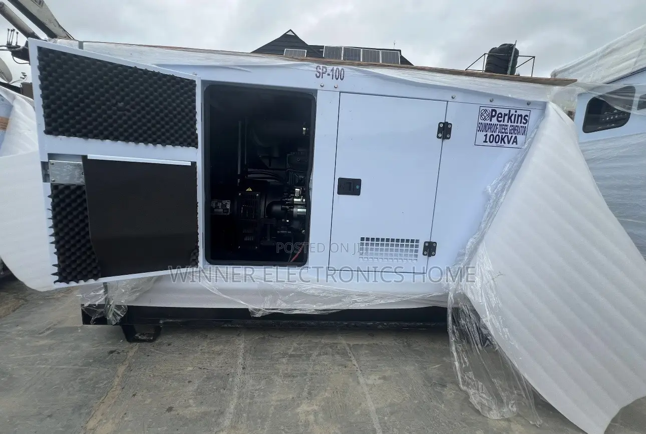 Perkins 100kva Top Class Soundproof Diesel Engine Generator