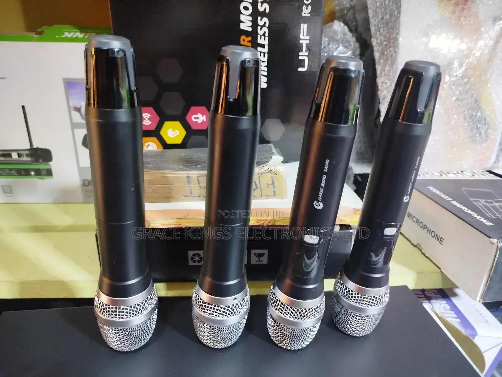 Classic Audio 4in1 Wireless Microphone