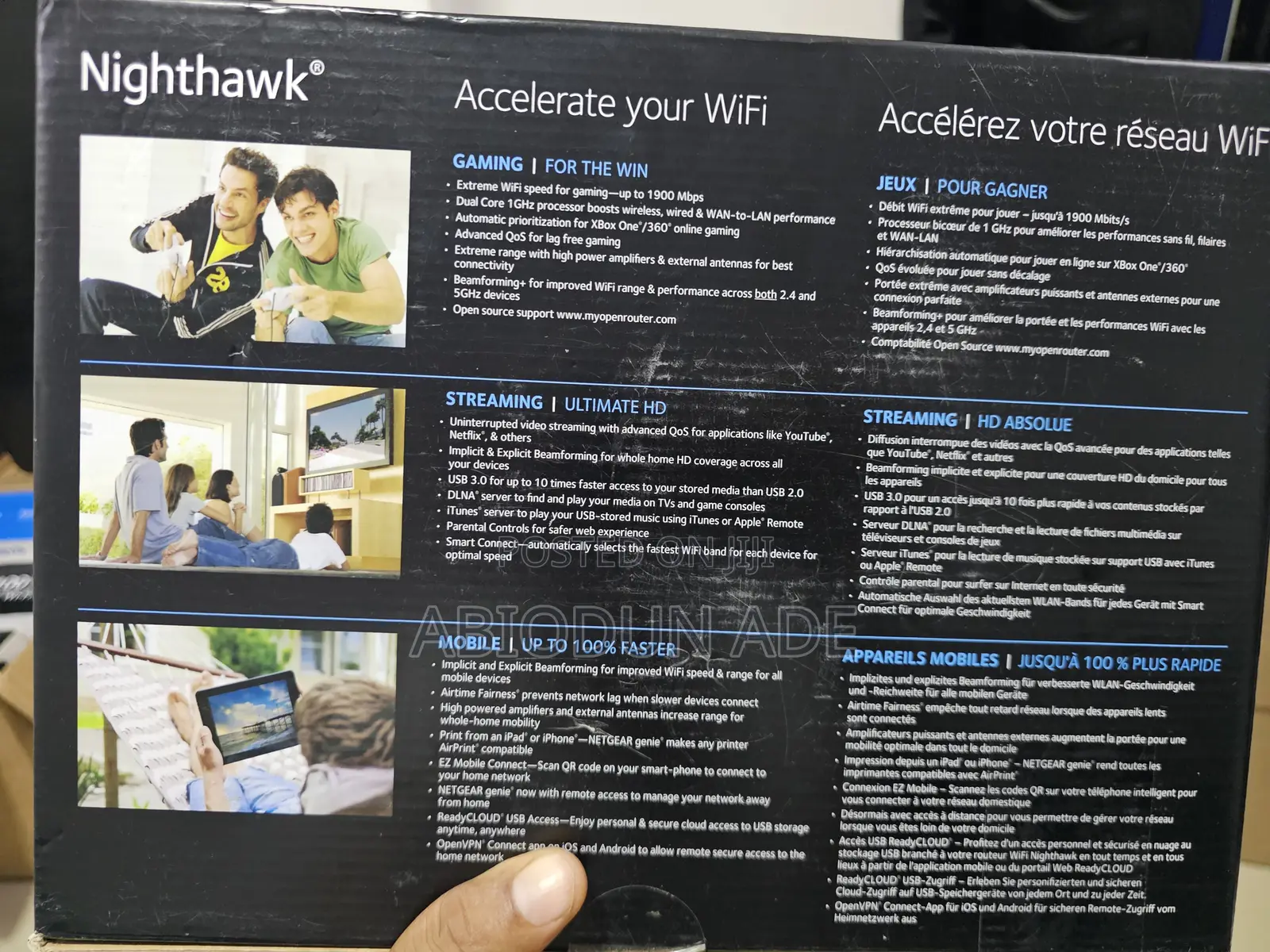 Netgear Nighthawk Ac1900 Smart Wifi Router (R7000)