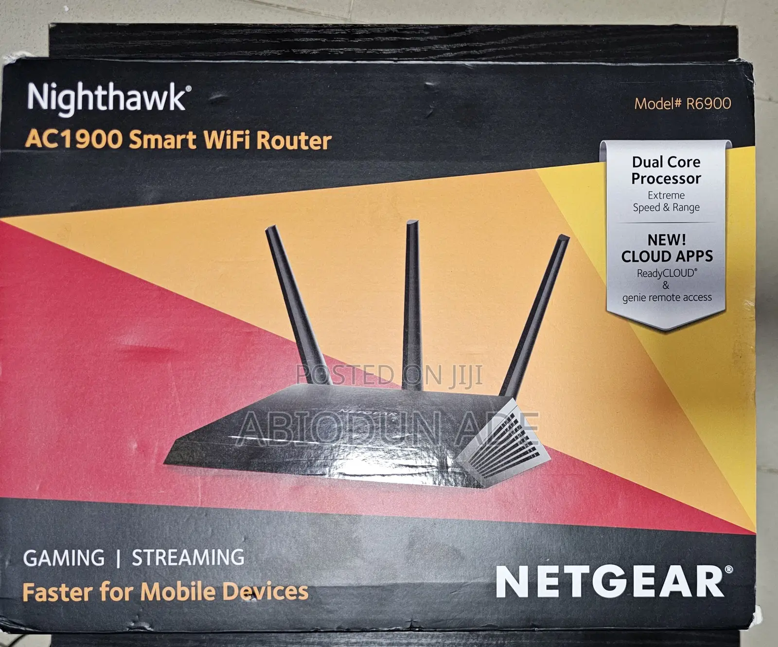 Netgear Nighthawk Ac1900 Smart Wifi Router (R6900)