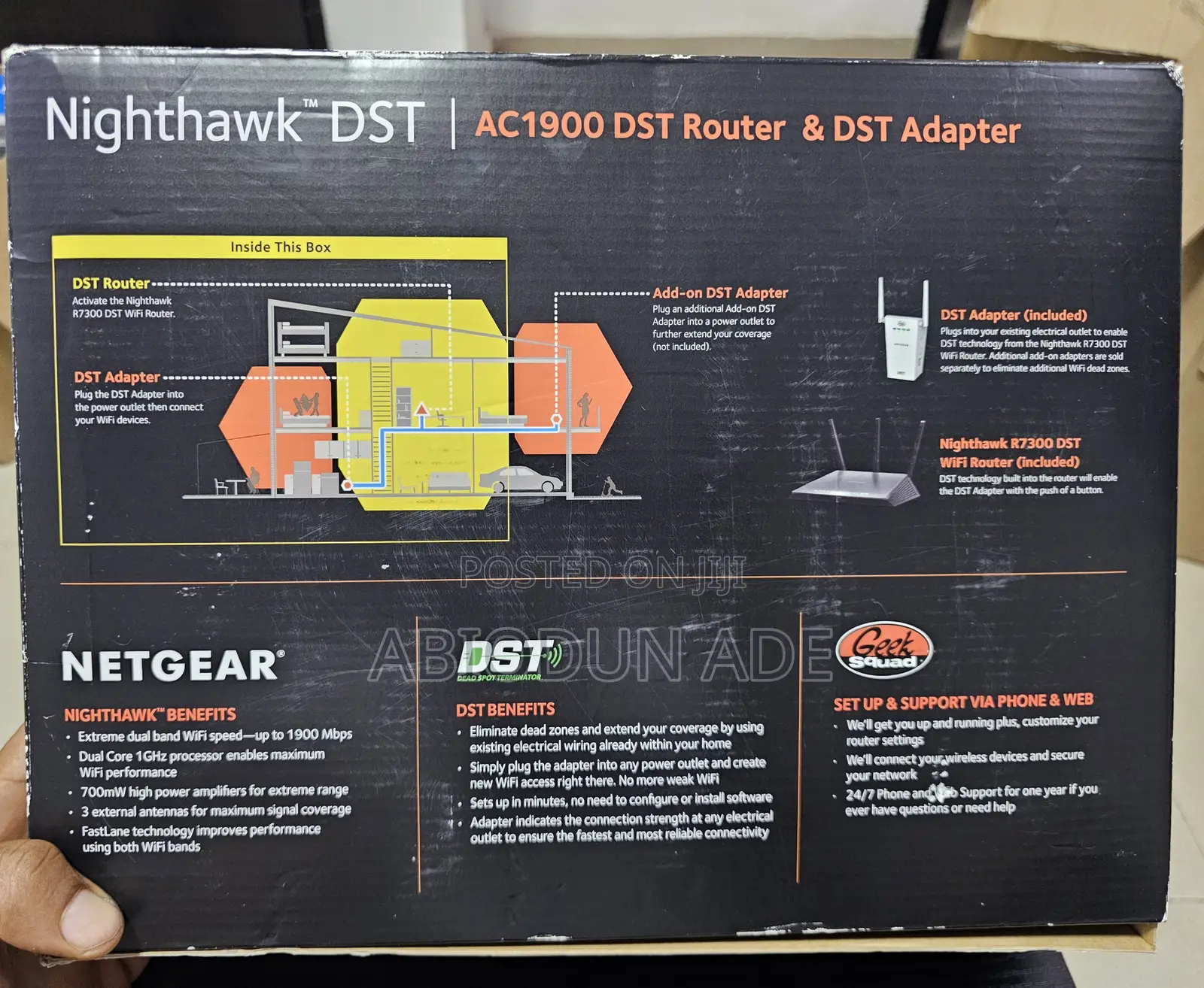 Netgear Nighthawk DST Ac1900 Router (R7300dst)