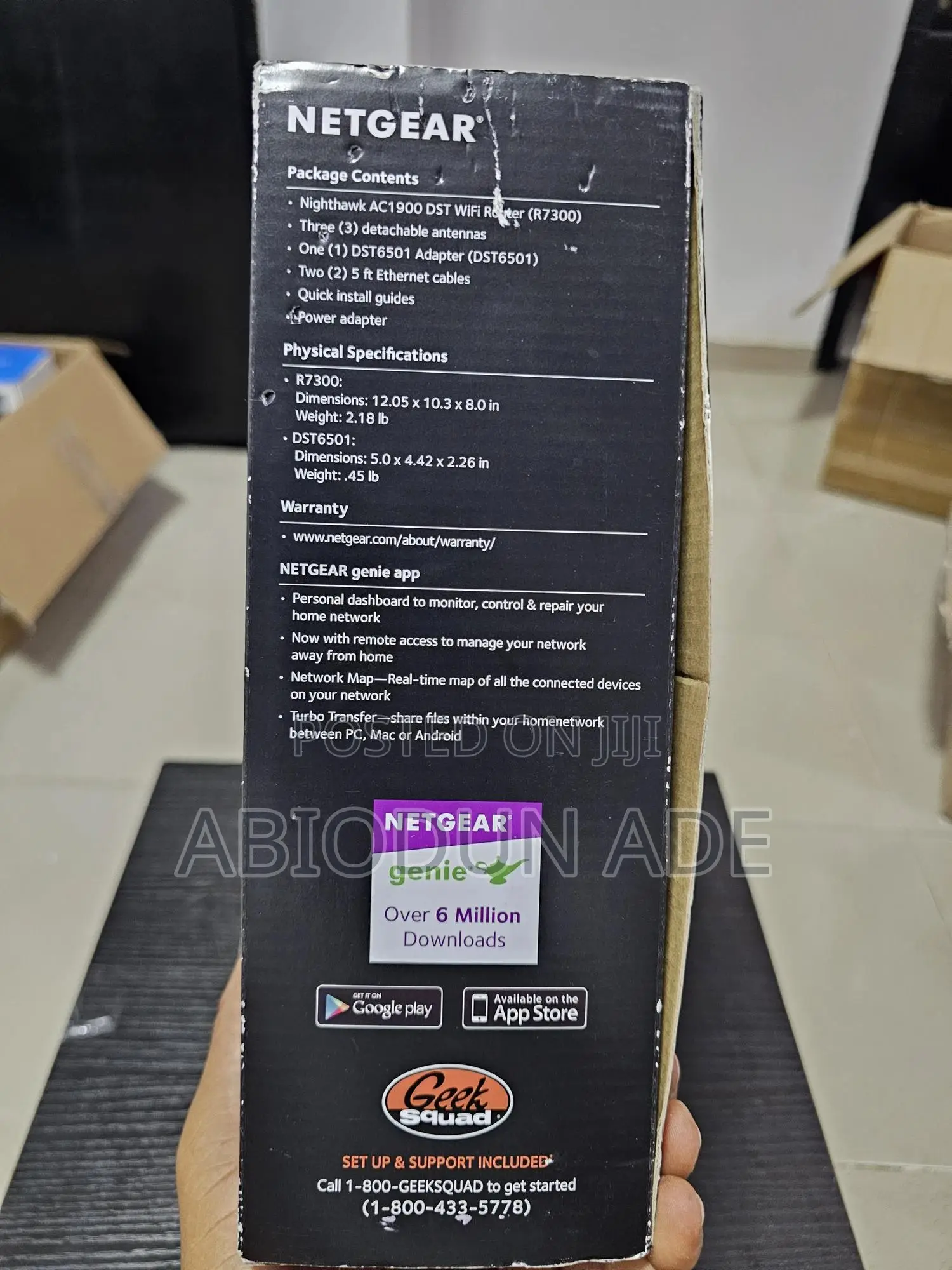 Netgear Nighthawk DST Ac1900 Router (R7300dst)