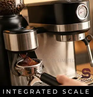 Duvel Dl-122 Professional Espresso Coffee Machine With Grinder