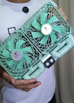 Double-Headed Solar Mini Fan