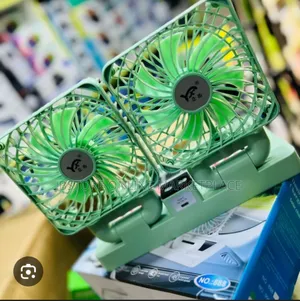 Double-Headed Solar Mini Fan