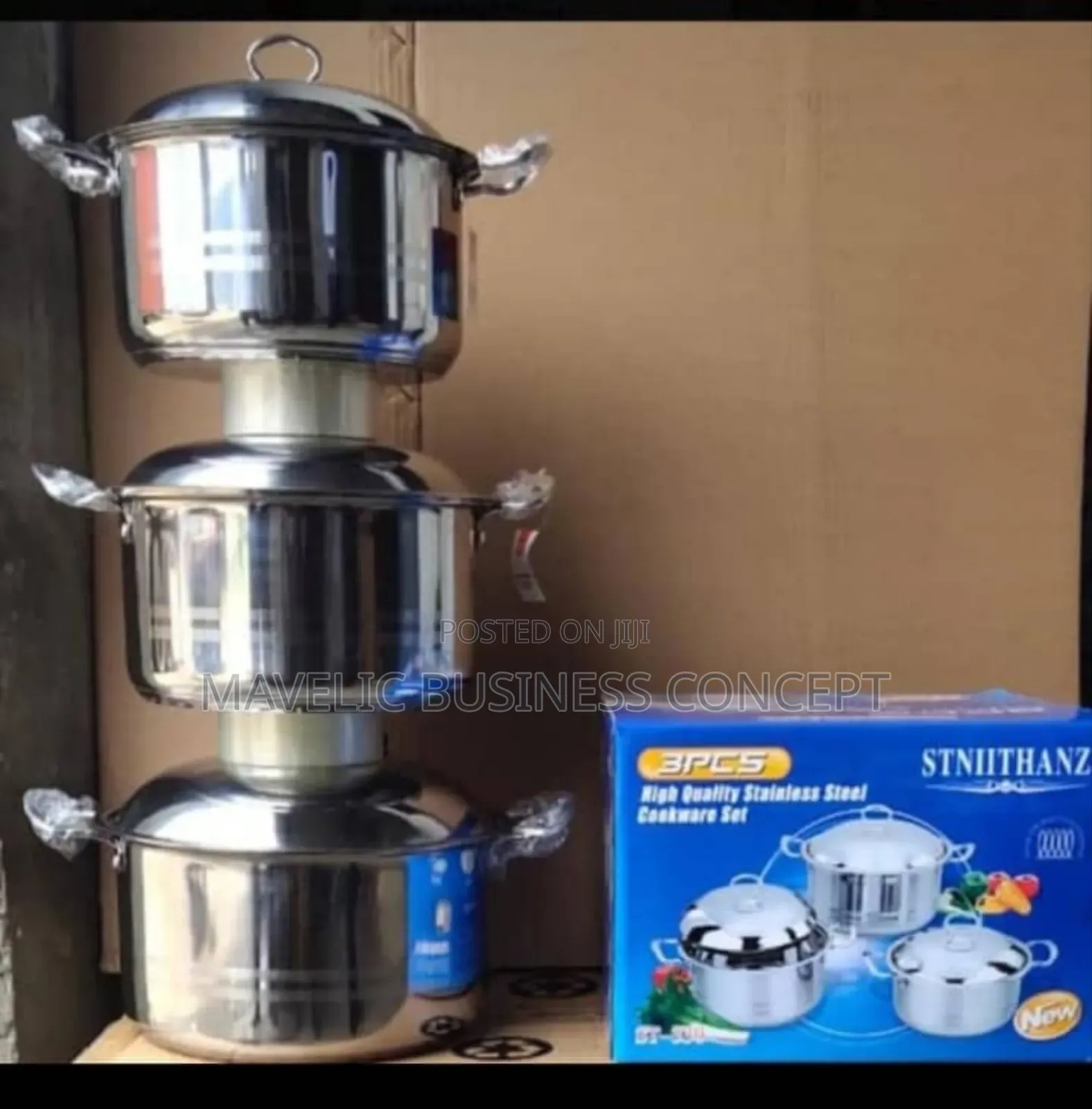 Strong Stainless Cooking Pot
