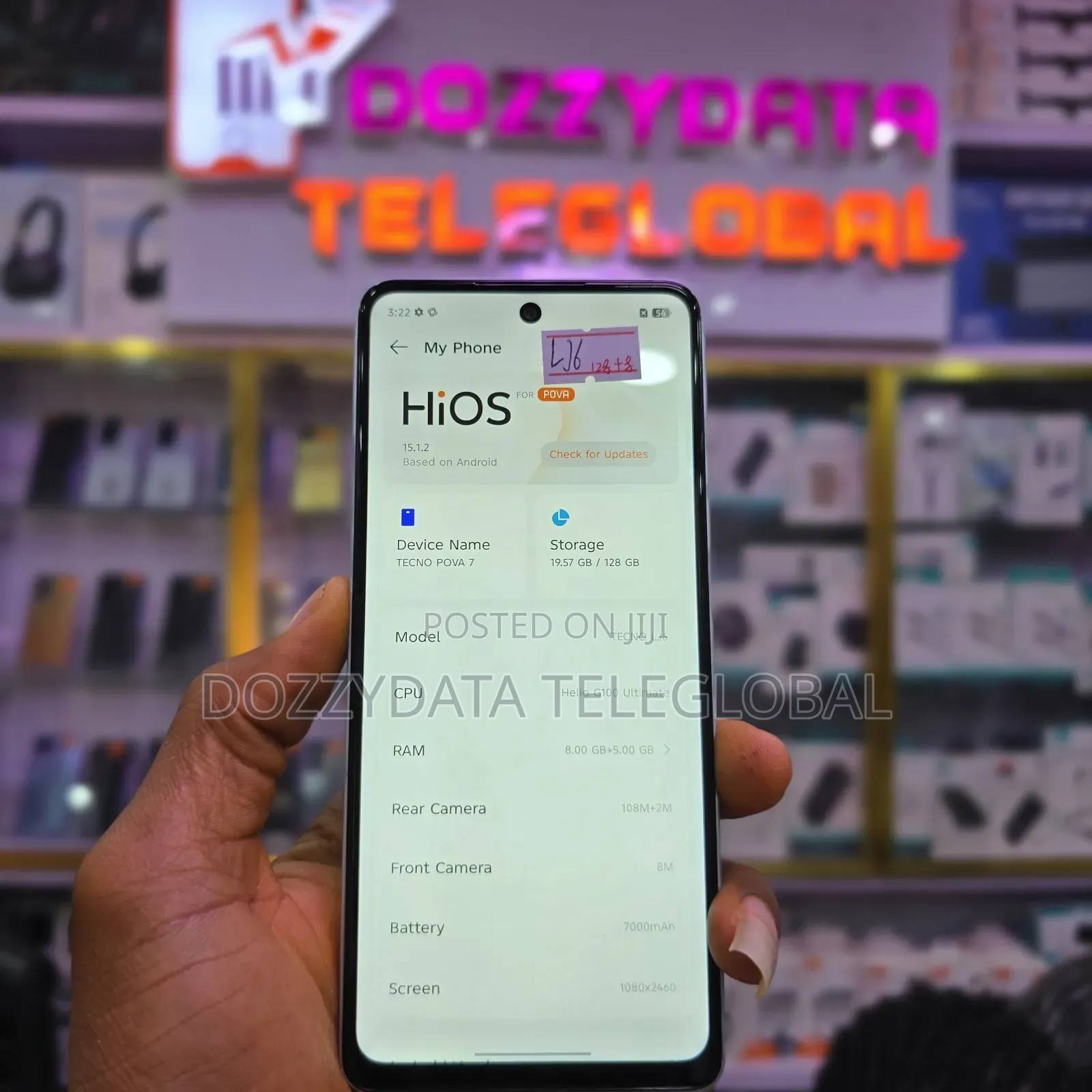 Tecno Pova 7 Pro 5G 128 GB Silver