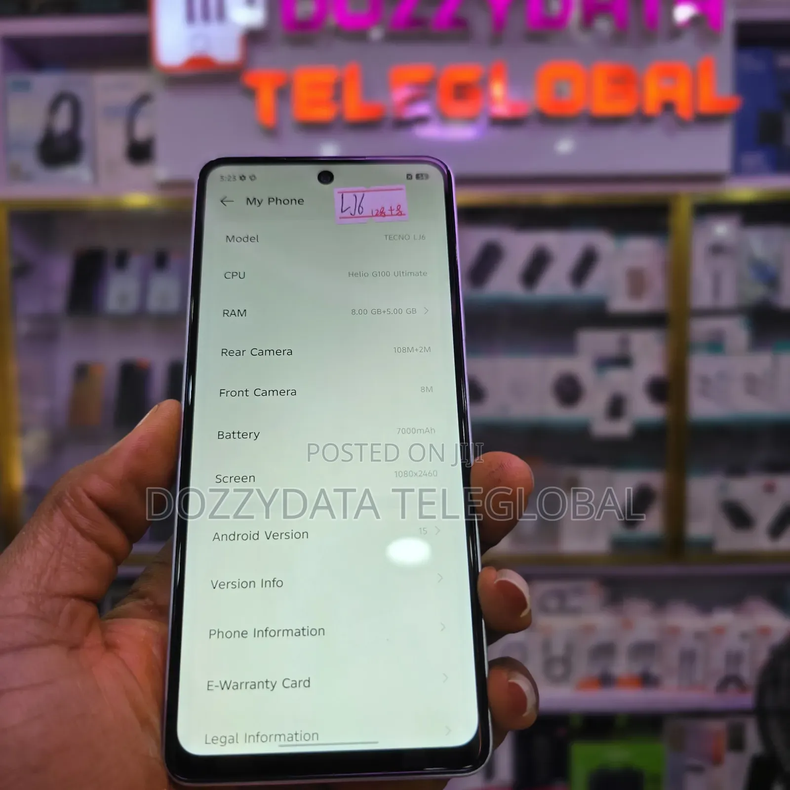 Tecno Pova 7 Pro 5G 128 GB Silver