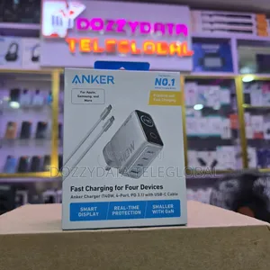 Anker Charger 140w 4-Port Pd 3.1 With Usb-C Cable