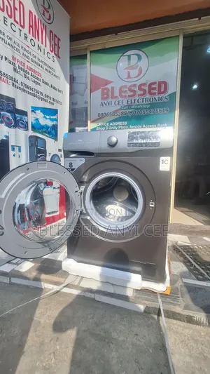 New TCL 8kg Automatic Washing Machine Front Load Wash and Spinning