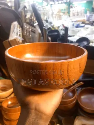 Wooden Soup Plate