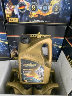 German Gold Engine Oil. 5w-30 Fully Synthetic. ( The Best Choice)