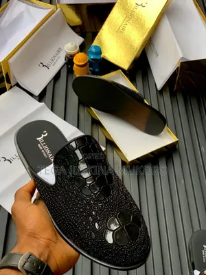 High Quality Billionaire Men's Half Shoes