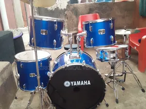 Yamaha Complete 5set Drum With Thick Cymbal & Hi-hat