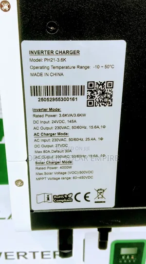 3.6kva Cola Hybrid Inverter