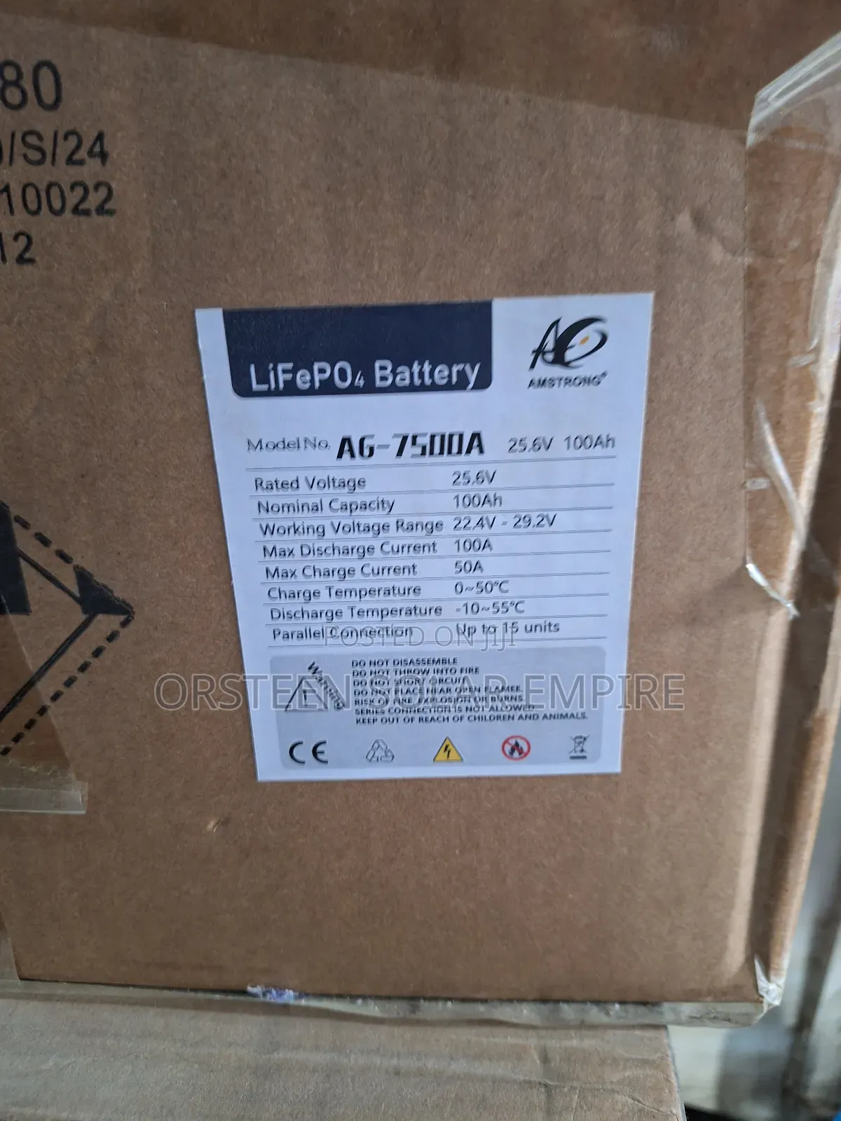 2.5kwh Armstrong Lithium Battery