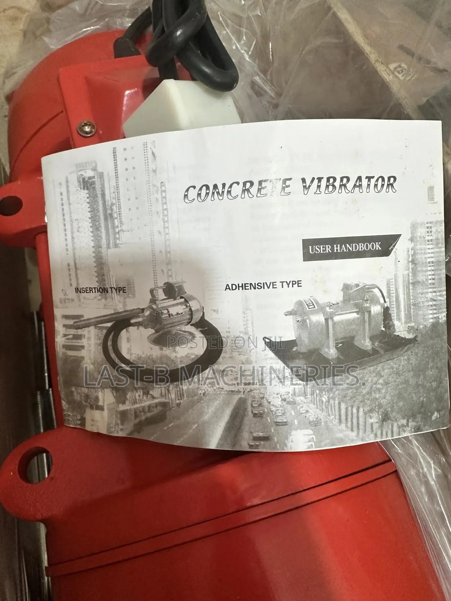 2.2kw (3hp) Concrete Vibrator