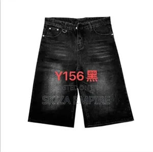 Hooked Embroidered Denim Pants