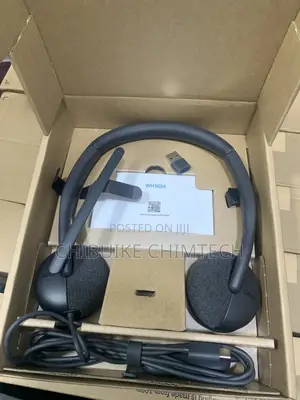 Dell Wh3024 Wired Headset Type-c And Usb