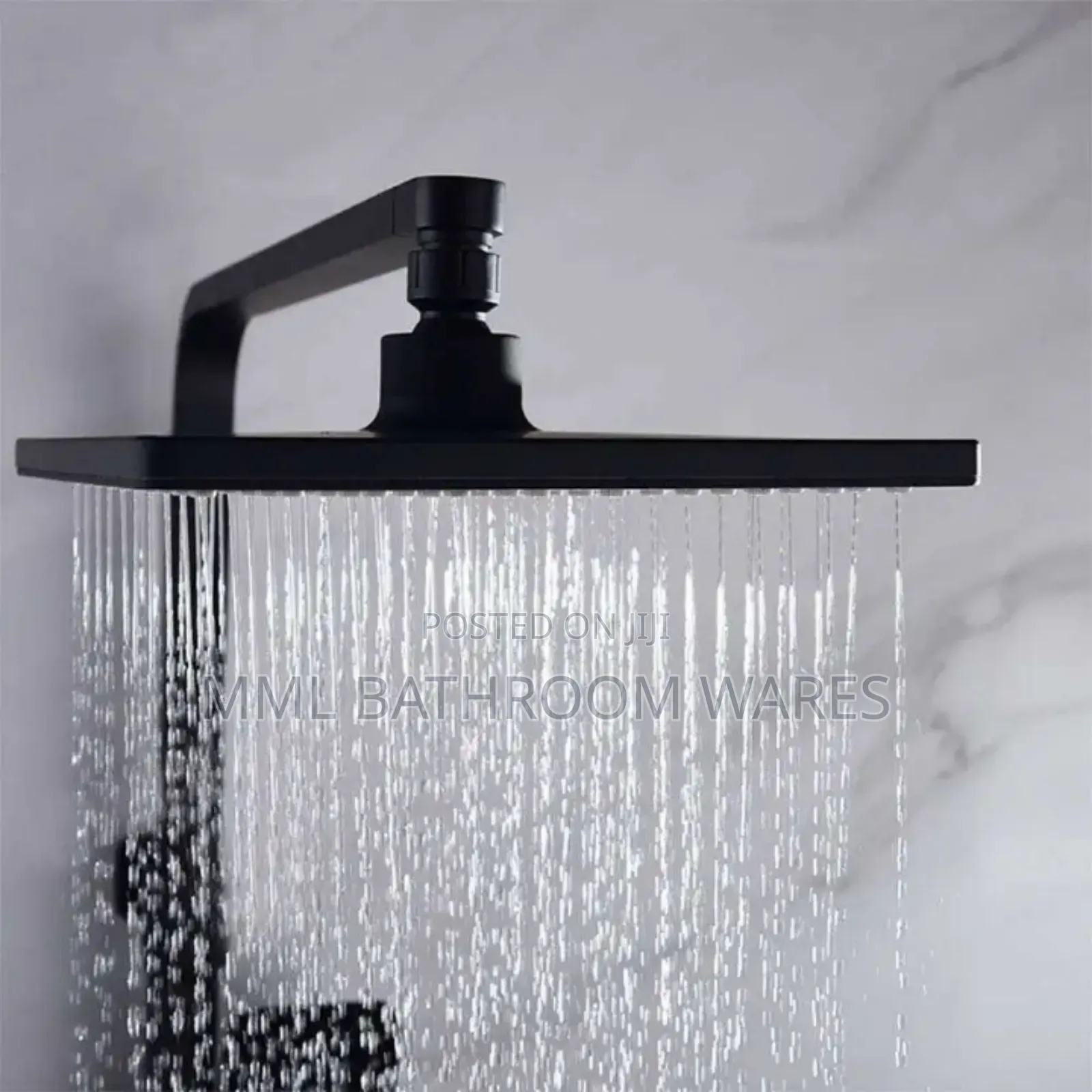Modern Black Shower Sets