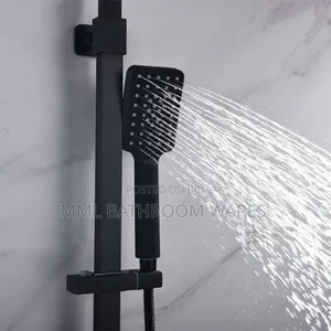 Modern Black Shower Sets