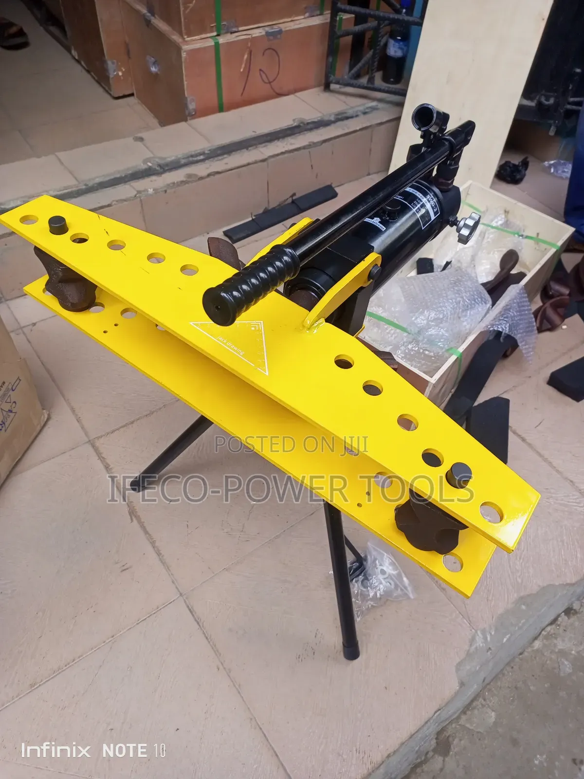 Manual Hydraulic Pipe Bender 2-Inch Model,