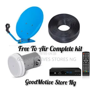 Free to Air Satellite Tv Channels Complete Kit