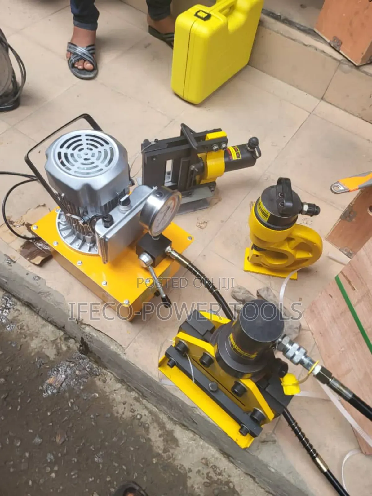 Portable Busbar Machine Cutting, Bending, Punching Copper Aluminum