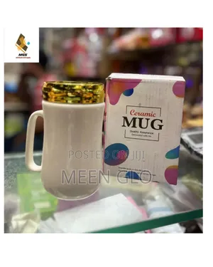 300ml White Ceramic Coffee Mug