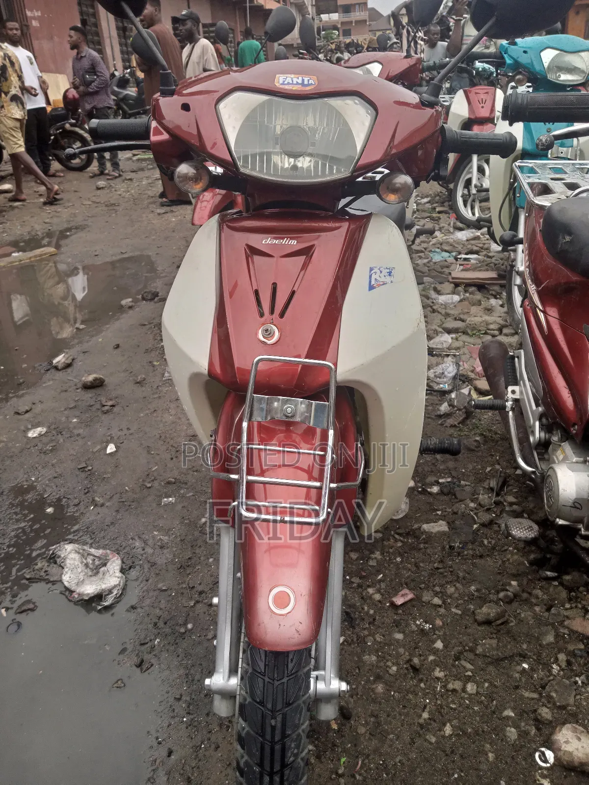 Daelim CiTi Ace 110 2019 Red