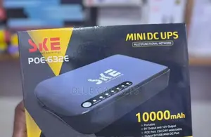 Ske Mini Dc Ups Poe Router Power Bank 10000mah for Wifi Router