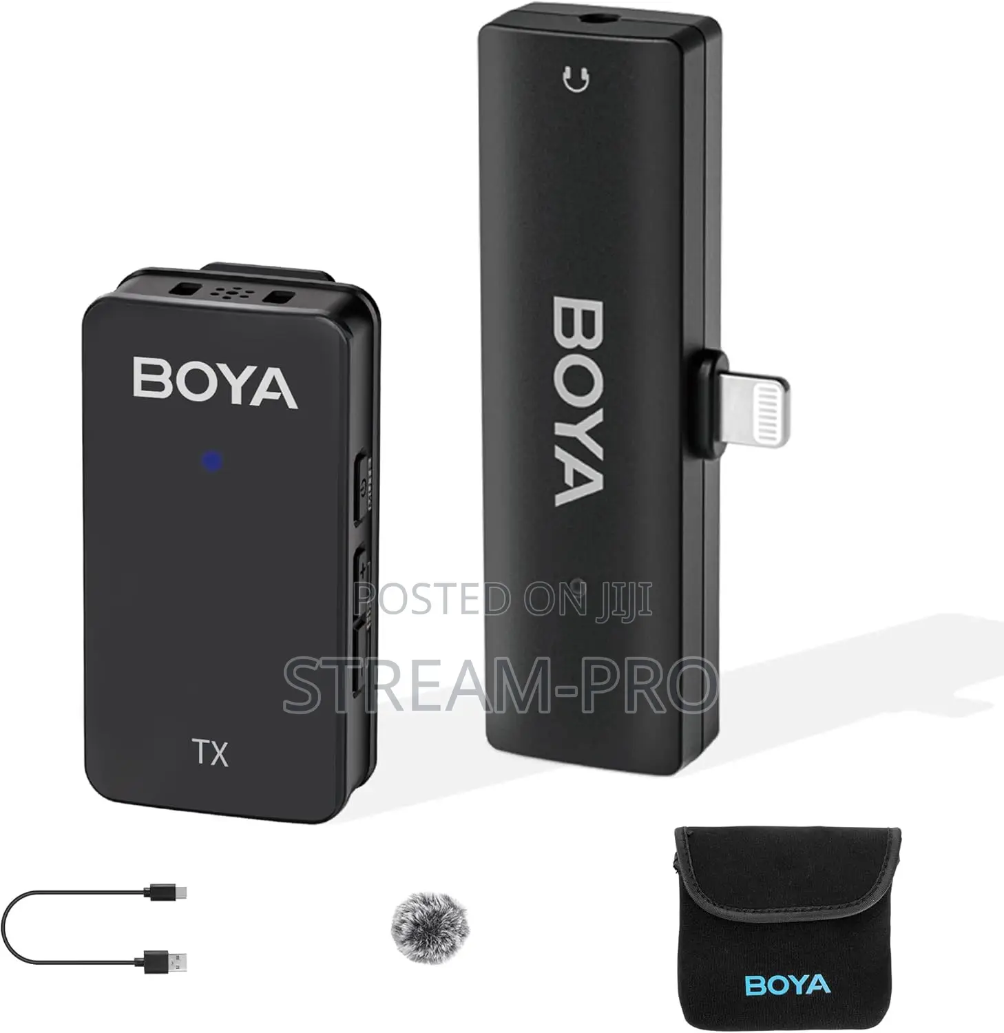 Boya Wireless Lavalier Microphone for iPhone