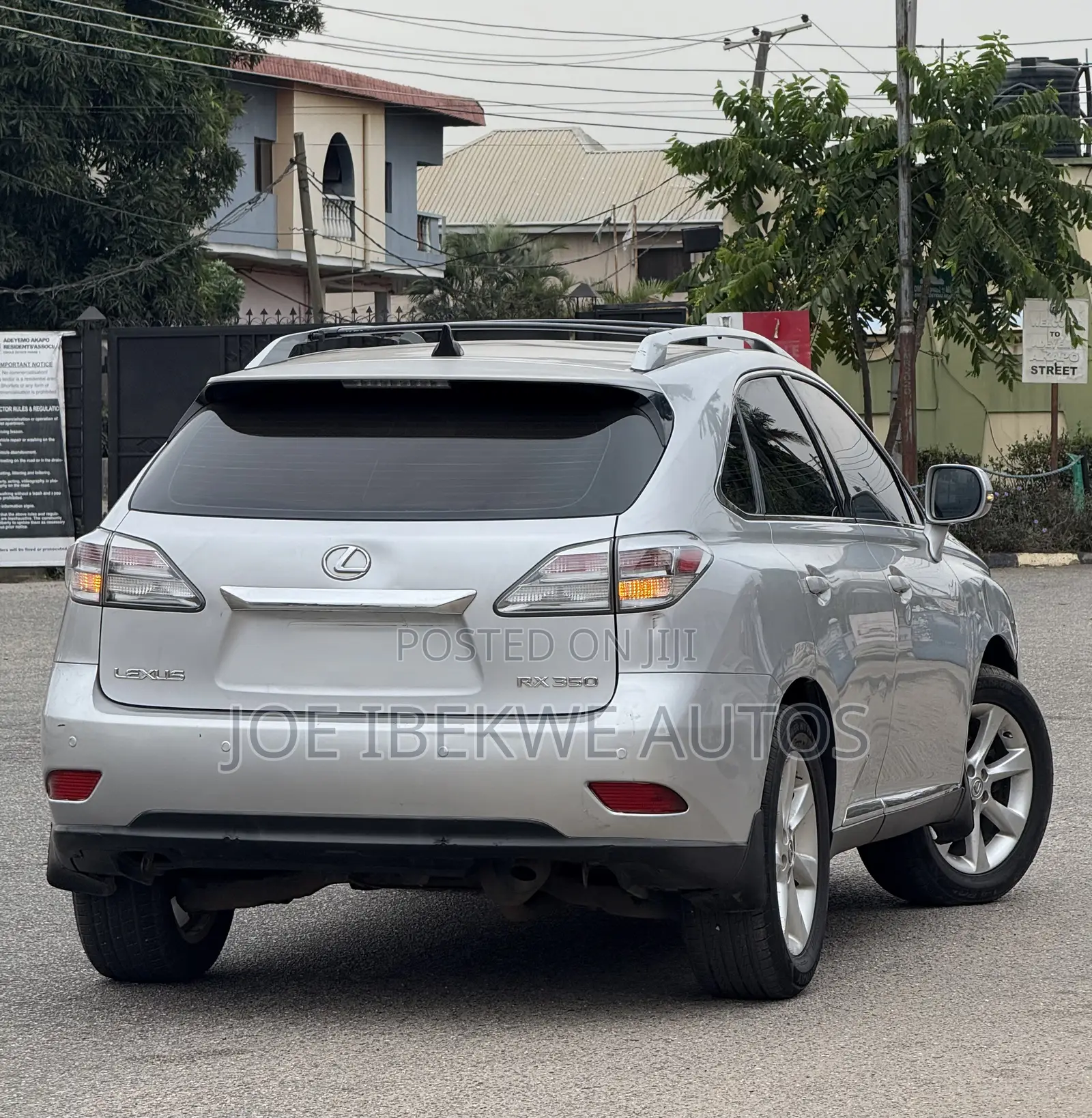 Lexus RX 350 2012 Silver