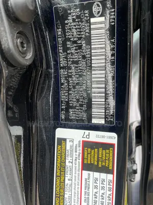 Toyota Camry XLE 4dr Sedan (3.5L 6cyl 6A) 2015 Black