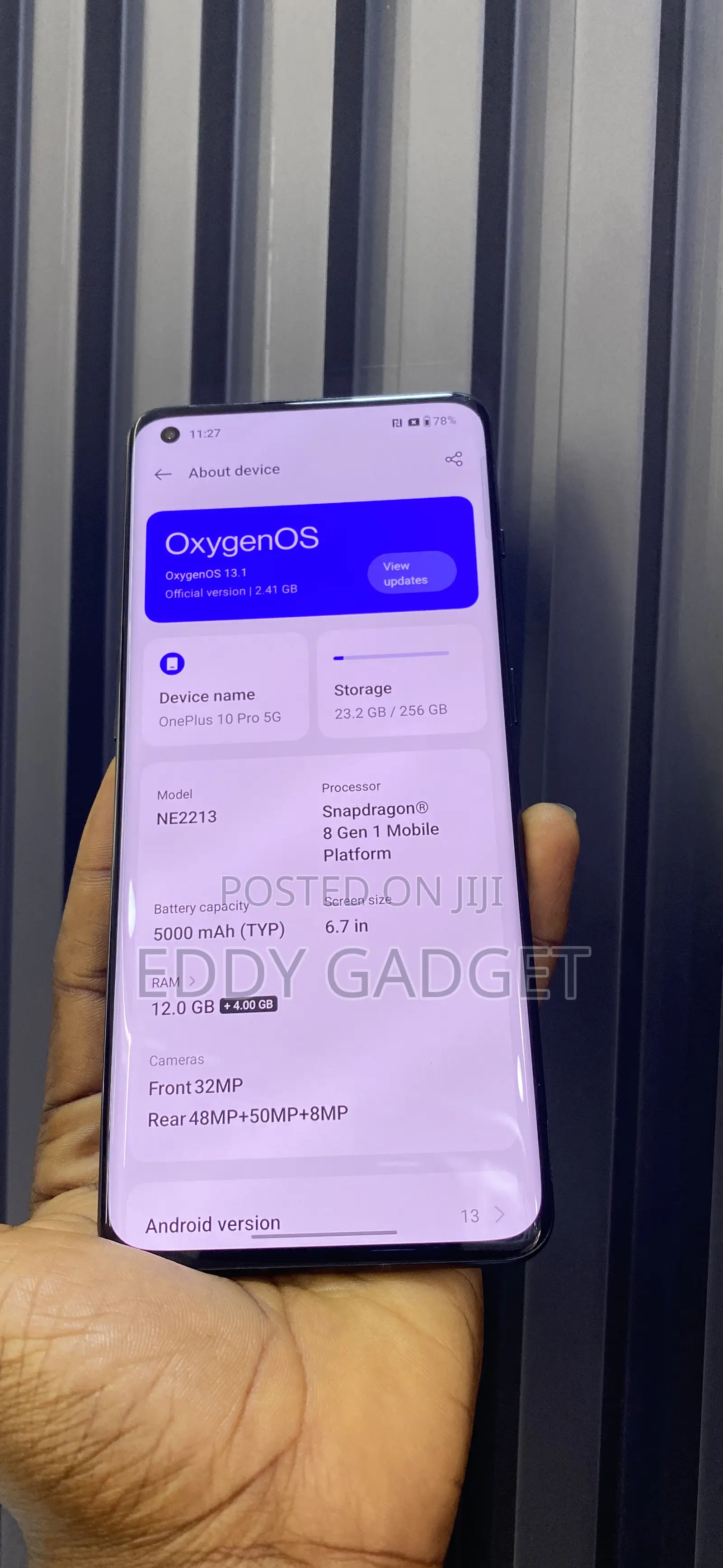 OnePlus 10 Pro 256 GB Black