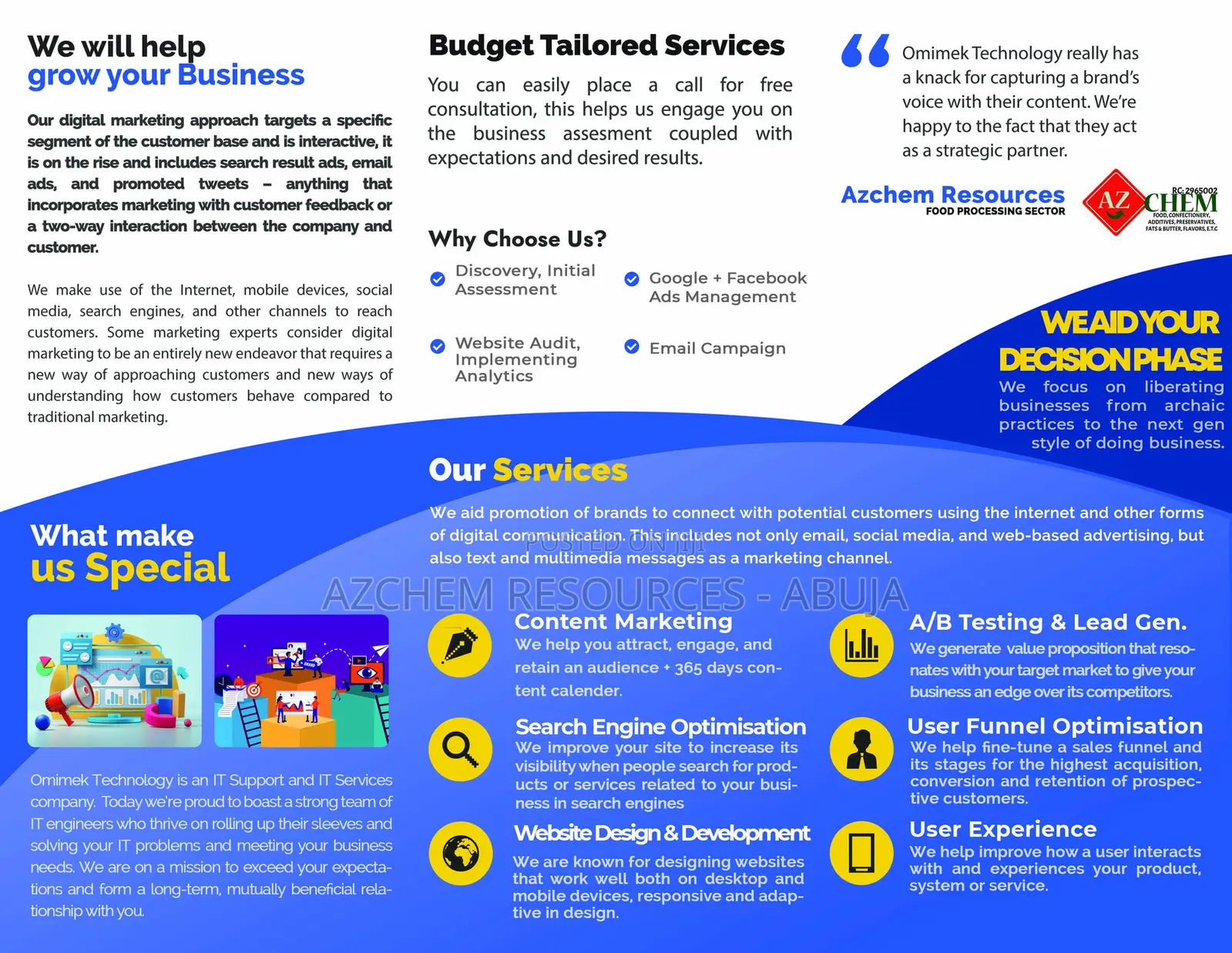 Omimek Technology – Digital Marketing Seo Services