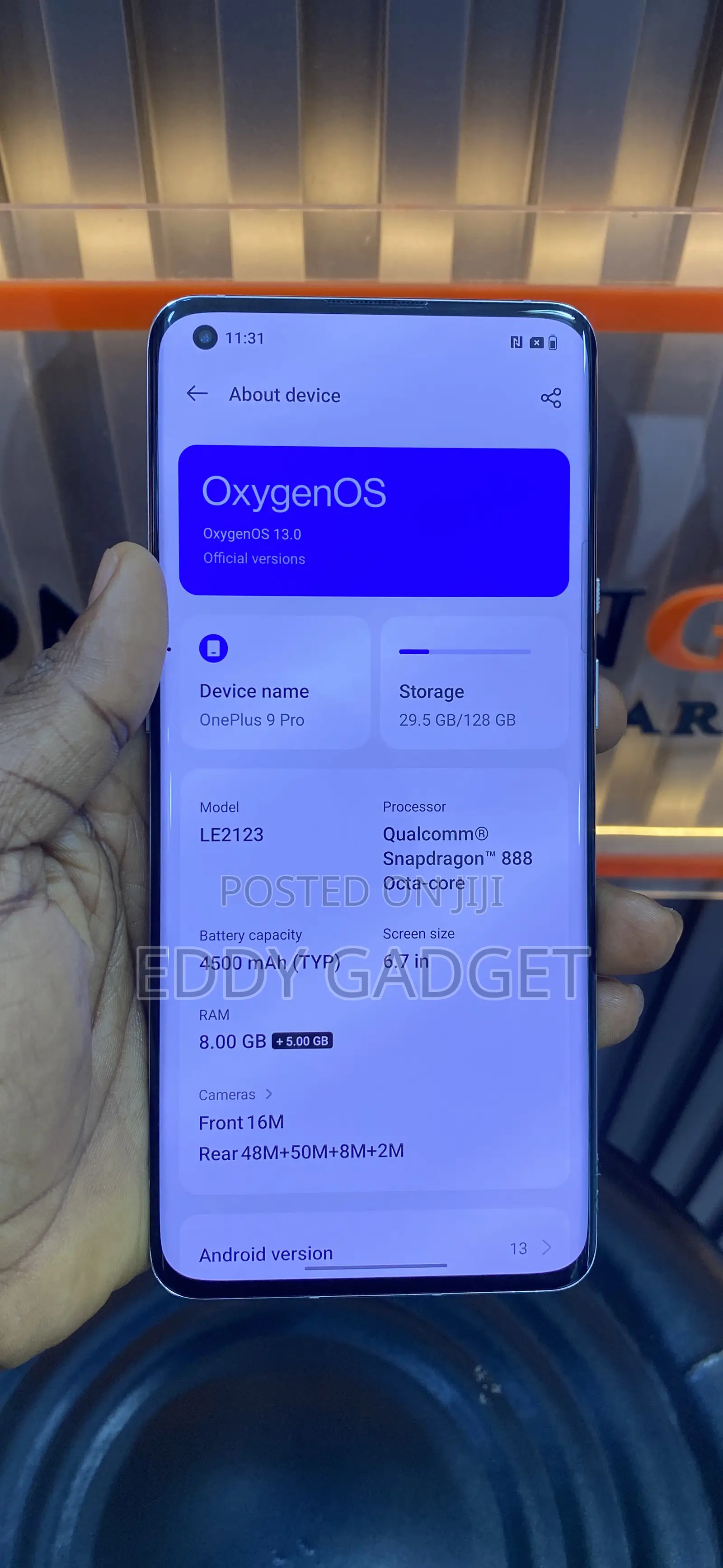 OnePlus 9 Pro 128 GB Silver